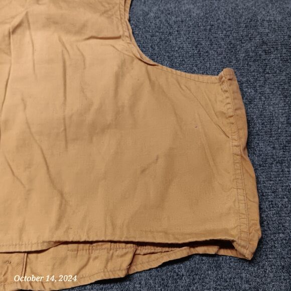 Vintage Black Sheep Hunting Vest Adult Large‎ Brown Canvas Japan Shell Holders - Picture 6 of 7